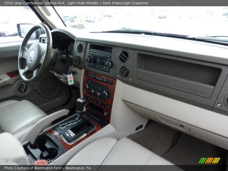 Light Khaki Metallic / Dark Khaki/Light Graystone 2006 Jeep Commander Limited 4x4