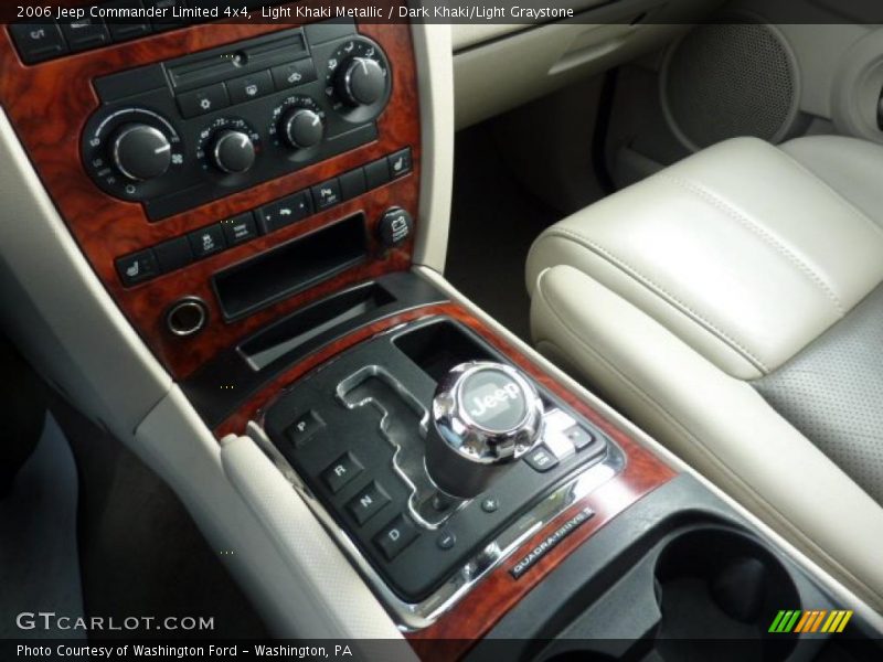 Light Khaki Metallic / Dark Khaki/Light Graystone 2006 Jeep Commander Limited 4x4