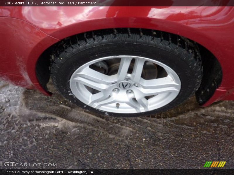 Moroccan Red Pearl / Parchment 2007 Acura TL 3.2