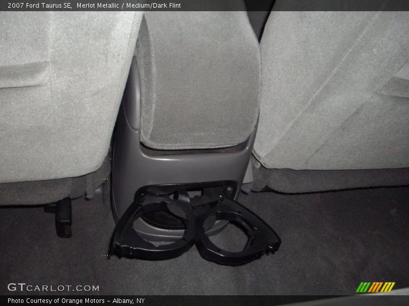 Merlot Metallic / Medium/Dark Flint 2007 Ford Taurus SE