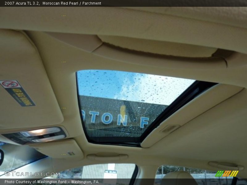 Moroccan Red Pearl / Parchment 2007 Acura TL 3.2