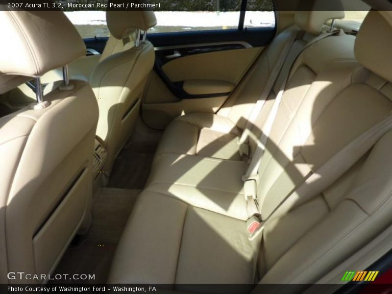 Moroccan Red Pearl / Parchment 2007 Acura TL 3.2