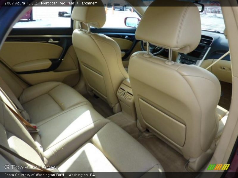 Moroccan Red Pearl / Parchment 2007 Acura TL 3.2