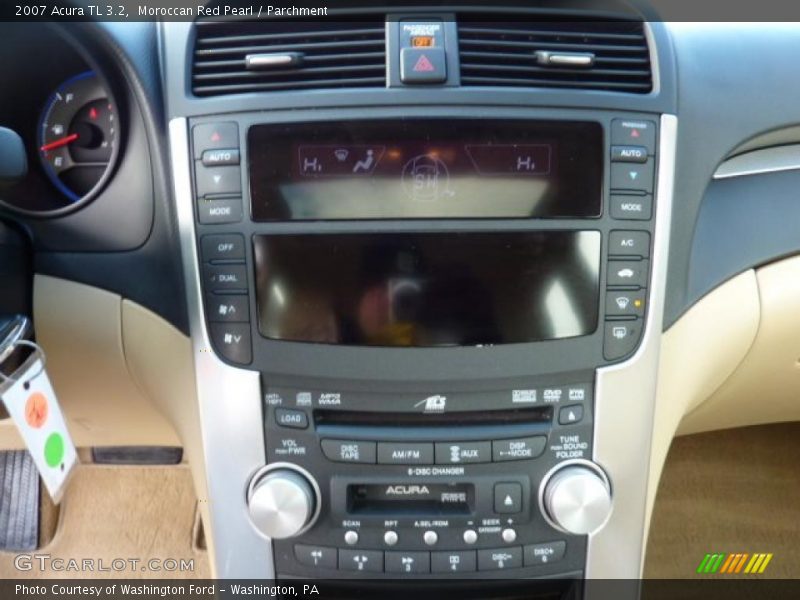 Moroccan Red Pearl / Parchment 2007 Acura TL 3.2