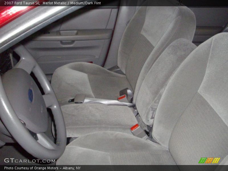 Merlot Metallic / Medium/Dark Flint 2007 Ford Taurus SE