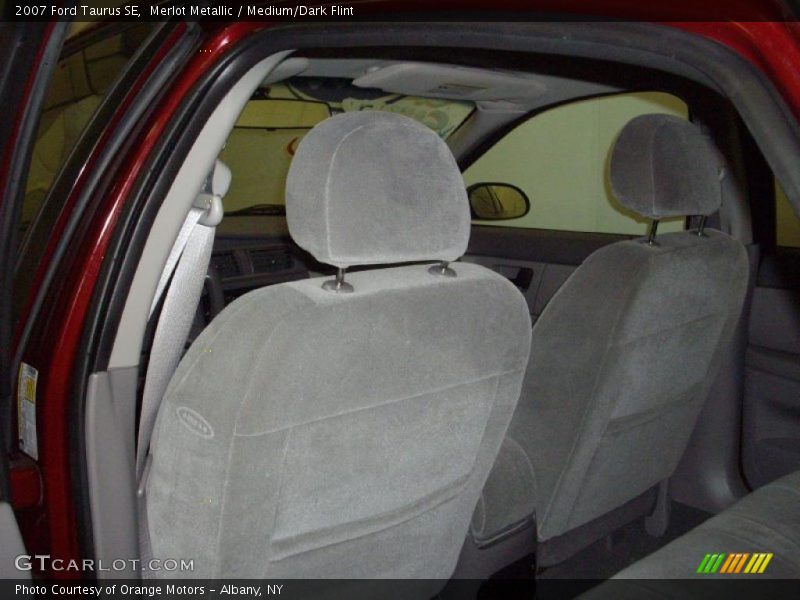 Merlot Metallic / Medium/Dark Flint 2007 Ford Taurus SE