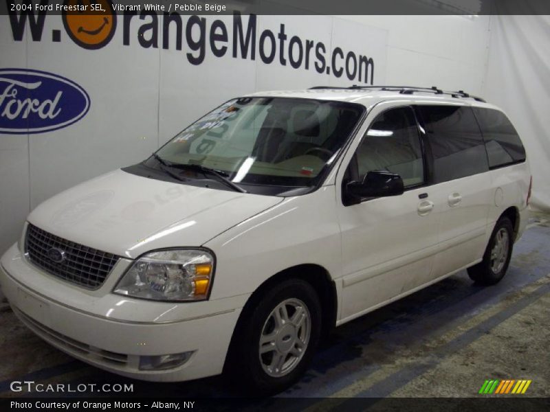Vibrant White / Pebble Beige 2004 Ford Freestar SEL