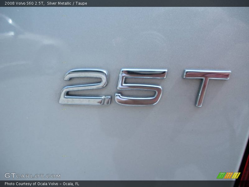 Silver Metallic / Taupe 2008 Volvo S60 2.5T
