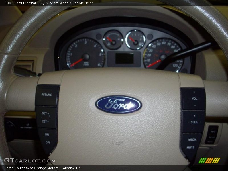 Vibrant White / Pebble Beige 2004 Ford Freestar SEL