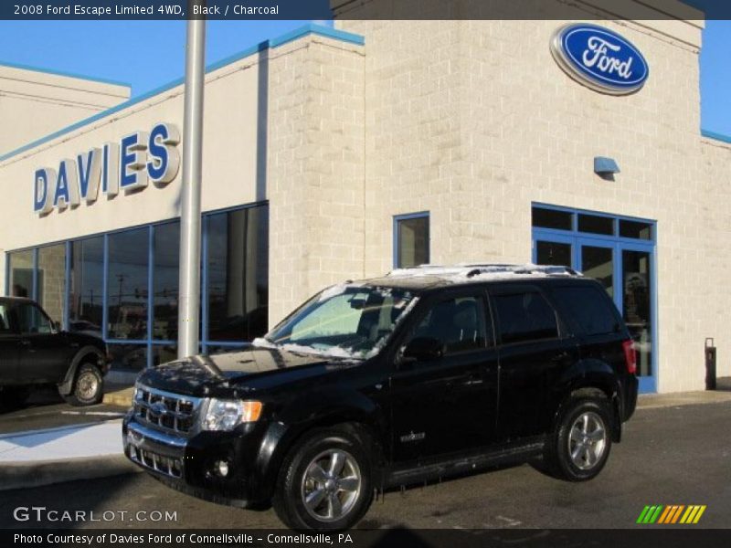 Black / Charcoal 2008 Ford Escape Limited 4WD