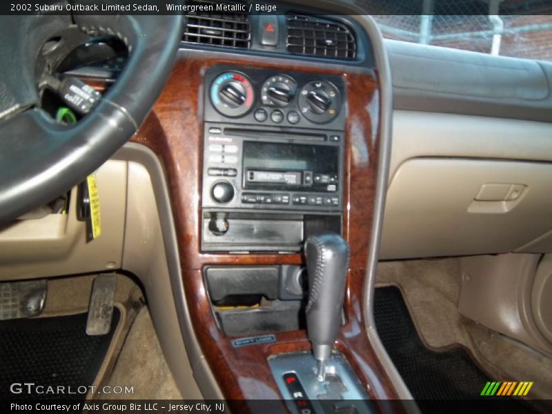 Wintergreen Metallic / Beige 2002 Subaru Outback Limited Sedan