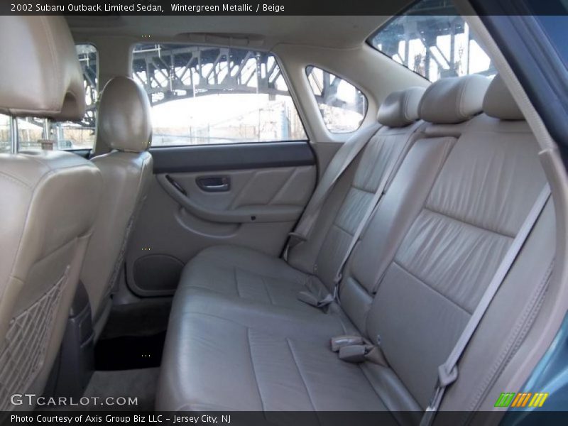 Wintergreen Metallic / Beige 2002 Subaru Outback Limited Sedan