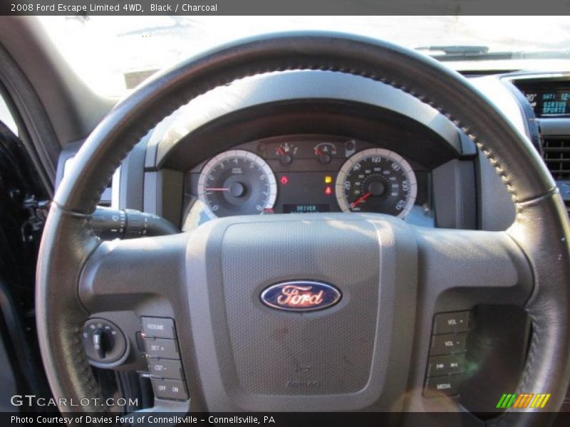 Black / Charcoal 2008 Ford Escape Limited 4WD