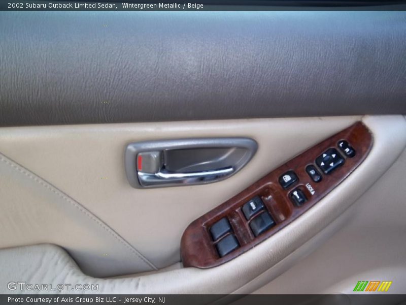 Wintergreen Metallic / Beige 2002 Subaru Outback Limited Sedan