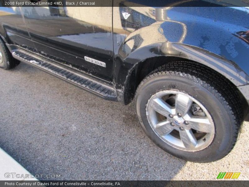 Black / Charcoal 2008 Ford Escape Limited 4WD