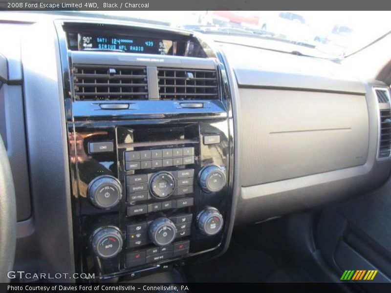 Black / Charcoal 2008 Ford Escape Limited 4WD
