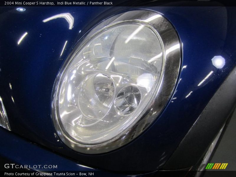 Indi Blue Metallic / Panther Black 2004 Mini Cooper S Hardtop
