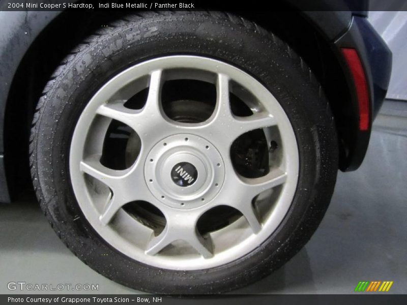 Indi Blue Metallic / Panther Black 2004 Mini Cooper S Hardtop