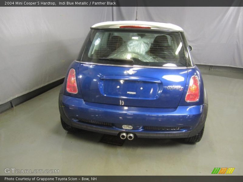 Indi Blue Metallic / Panther Black 2004 Mini Cooper S Hardtop