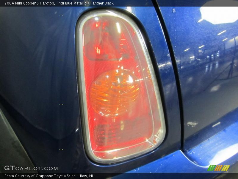 Indi Blue Metallic / Panther Black 2004 Mini Cooper S Hardtop