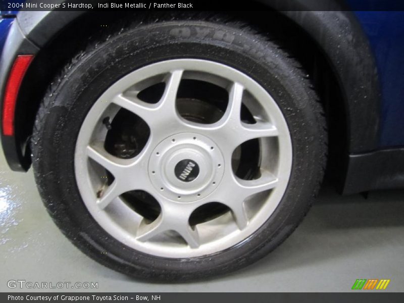 Indi Blue Metallic / Panther Black 2004 Mini Cooper S Hardtop