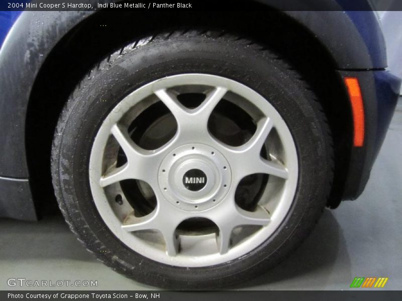 Indi Blue Metallic / Panther Black 2004 Mini Cooper S Hardtop