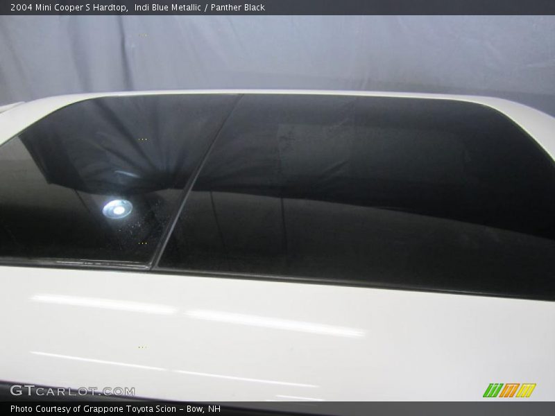 Indi Blue Metallic / Panther Black 2004 Mini Cooper S Hardtop