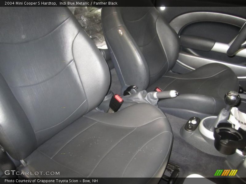 Indi Blue Metallic / Panther Black 2004 Mini Cooper S Hardtop