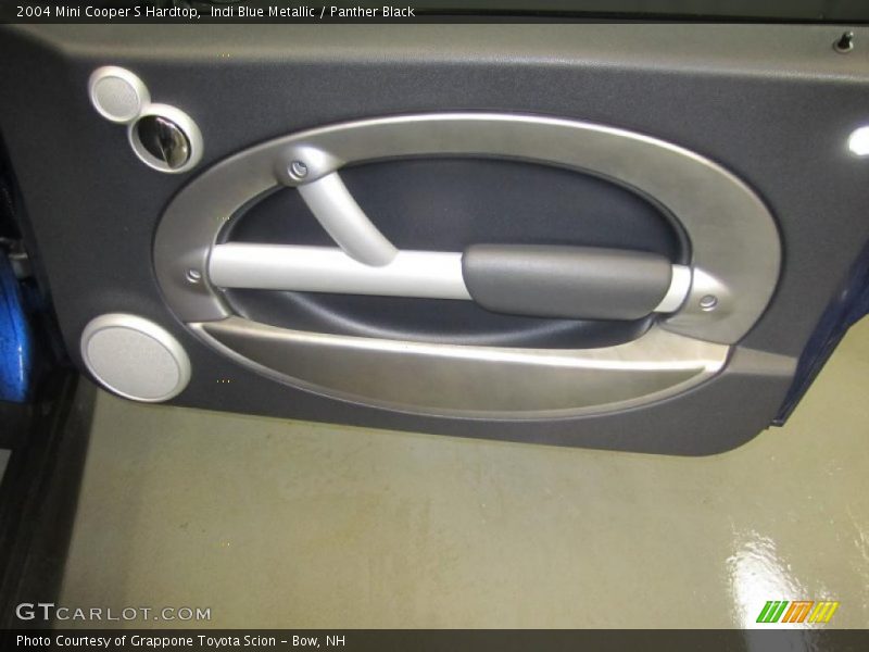 Indi Blue Metallic / Panther Black 2004 Mini Cooper S Hardtop