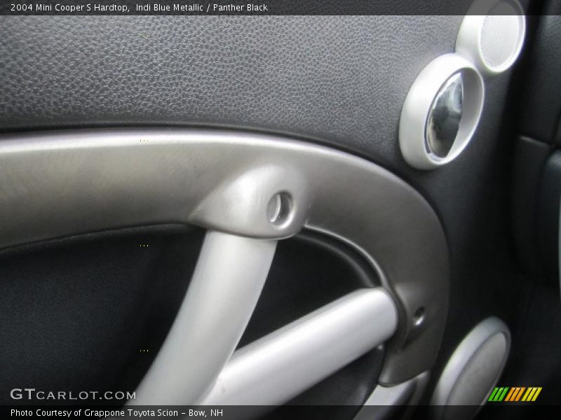 Indi Blue Metallic / Panther Black 2004 Mini Cooper S Hardtop