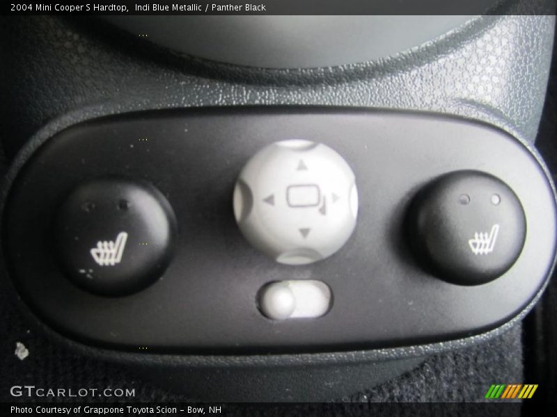 Indi Blue Metallic / Panther Black 2004 Mini Cooper S Hardtop