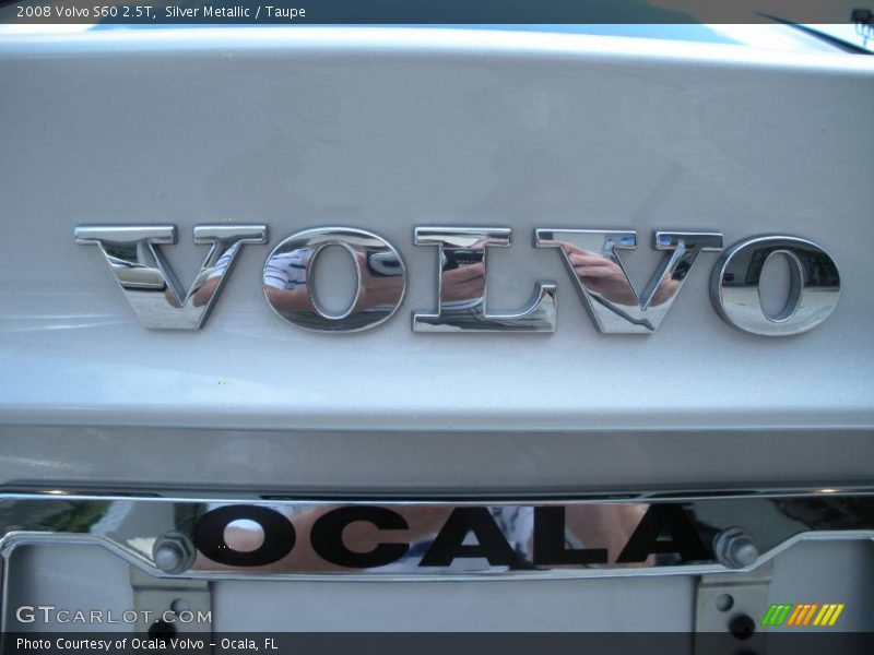 Silver Metallic / Taupe 2008 Volvo S60 2.5T