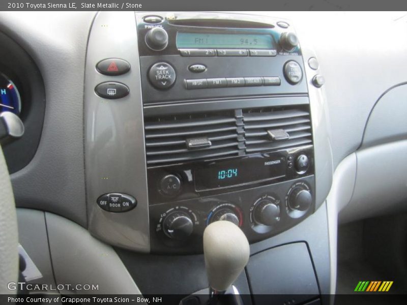 Slate Metallic / Stone 2010 Toyota Sienna LE