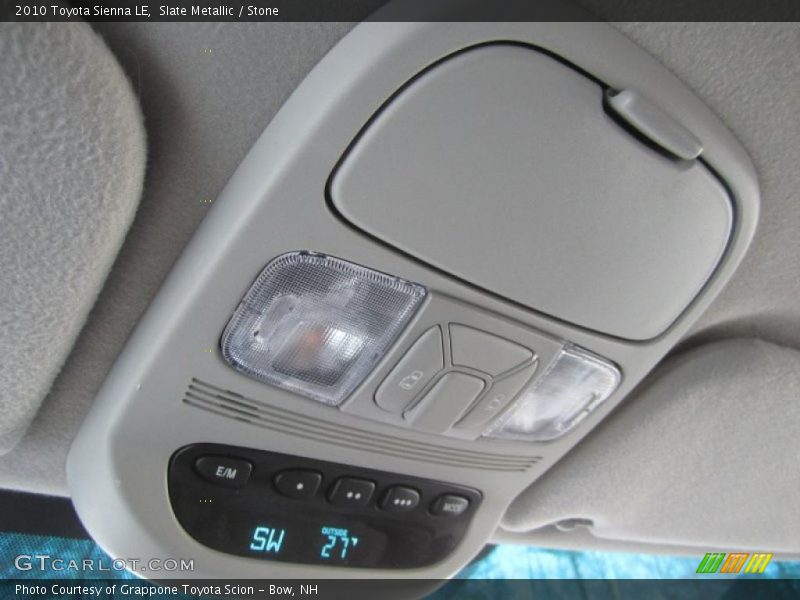 Slate Metallic / Stone 2010 Toyota Sienna LE