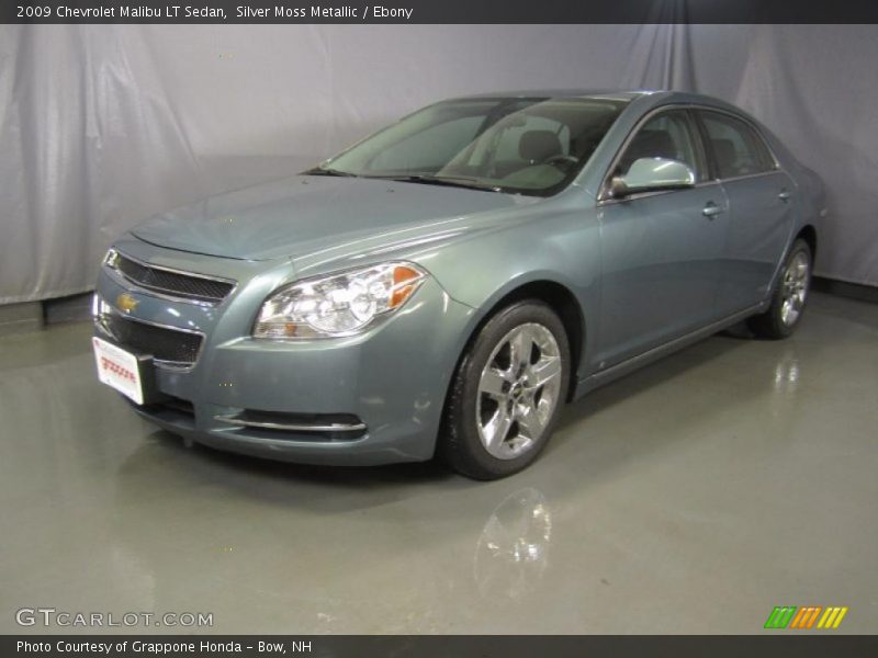 Silver Moss Metallic / Ebony 2009 Chevrolet Malibu LT Sedan