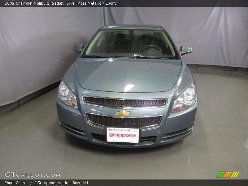 Silver Moss Metallic / Ebony 2009 Chevrolet Malibu LT Sedan