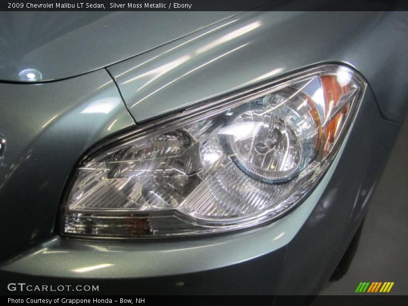 Silver Moss Metallic / Ebony 2009 Chevrolet Malibu LT Sedan