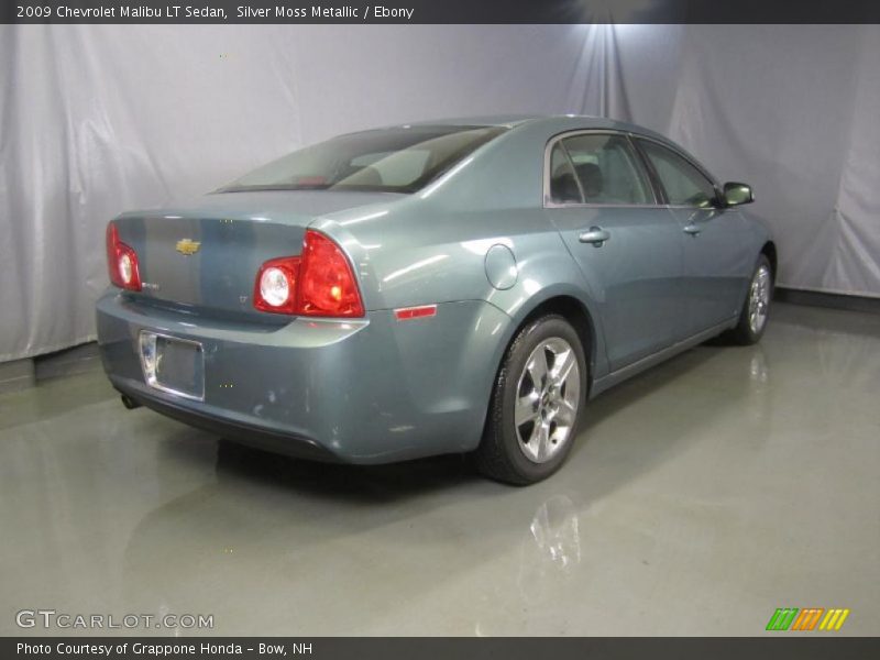 Silver Moss Metallic / Ebony 2009 Chevrolet Malibu LT Sedan