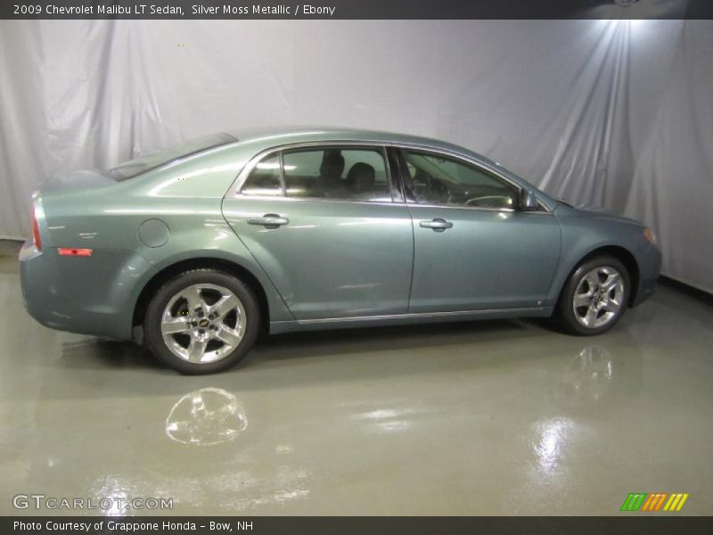 Silver Moss Metallic / Ebony 2009 Chevrolet Malibu LT Sedan