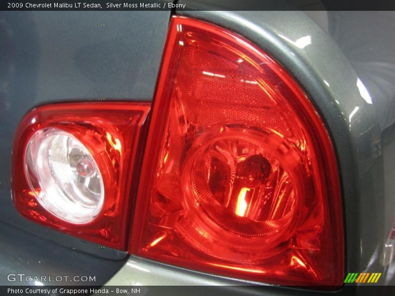 Silver Moss Metallic / Ebony 2009 Chevrolet Malibu LT Sedan