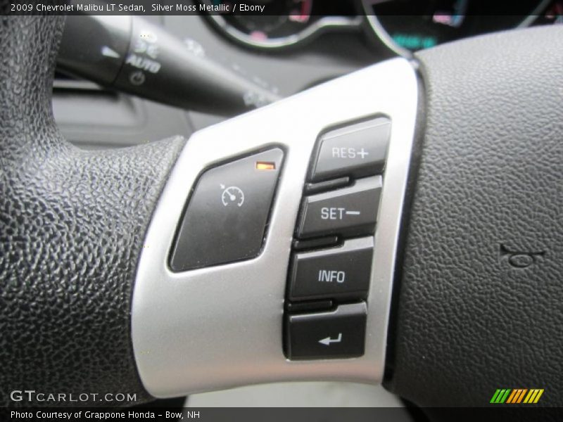 Silver Moss Metallic / Ebony 2009 Chevrolet Malibu LT Sedan