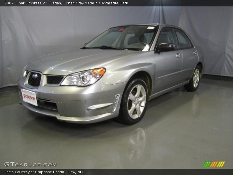 Urban Gray Metallic / Anthracite Black 2007 Subaru Impreza 2.5i Sedan