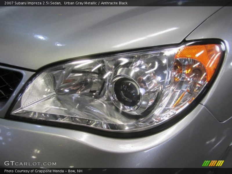 Urban Gray Metallic / Anthracite Black 2007 Subaru Impreza 2.5i Sedan
