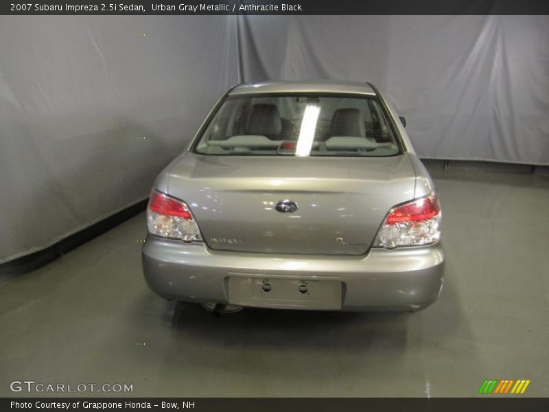 Urban Gray Metallic / Anthracite Black 2007 Subaru Impreza 2.5i Sedan