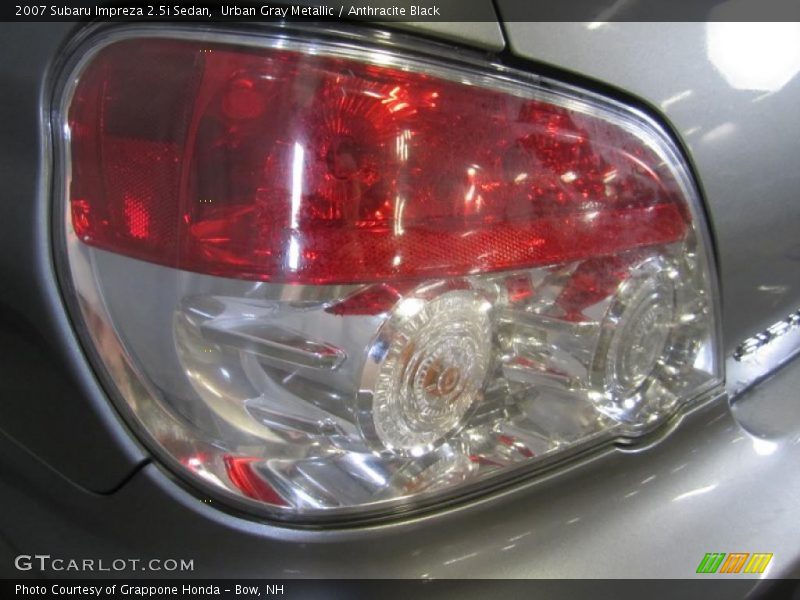 Urban Gray Metallic / Anthracite Black 2007 Subaru Impreza 2.5i Sedan