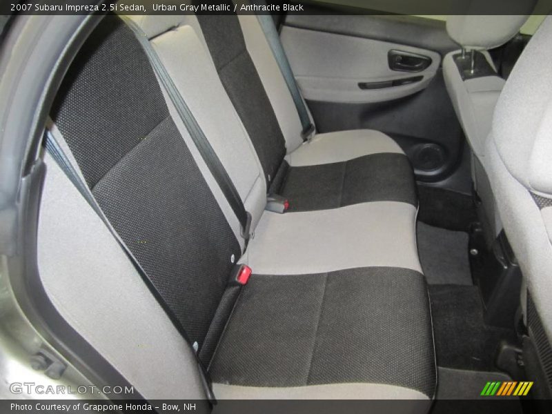 Urban Gray Metallic / Anthracite Black 2007 Subaru Impreza 2.5i Sedan