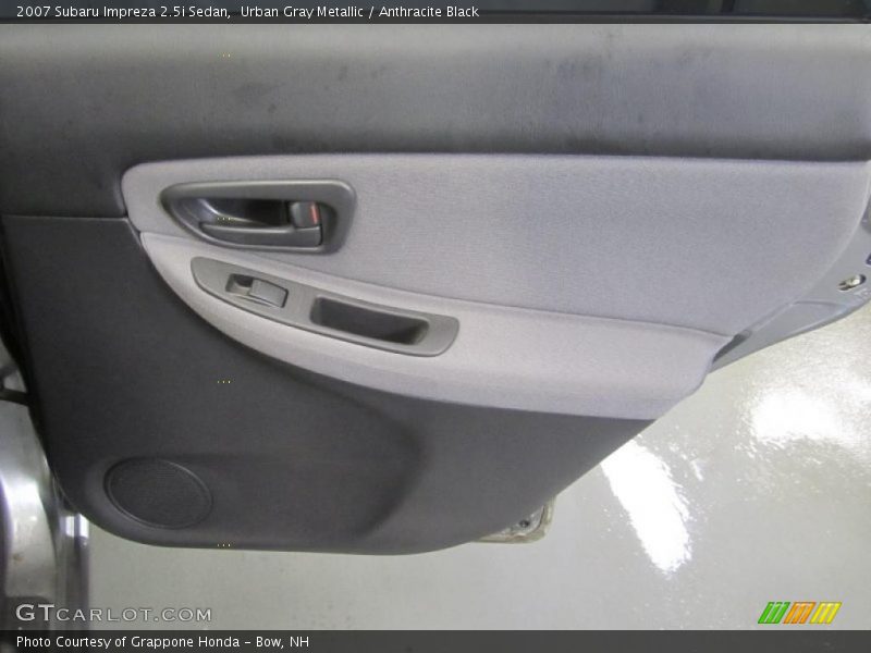 Urban Gray Metallic / Anthracite Black 2007 Subaru Impreza 2.5i Sedan