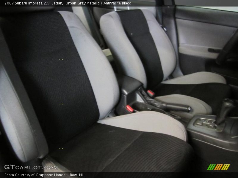 Urban Gray Metallic / Anthracite Black 2007 Subaru Impreza 2.5i Sedan
