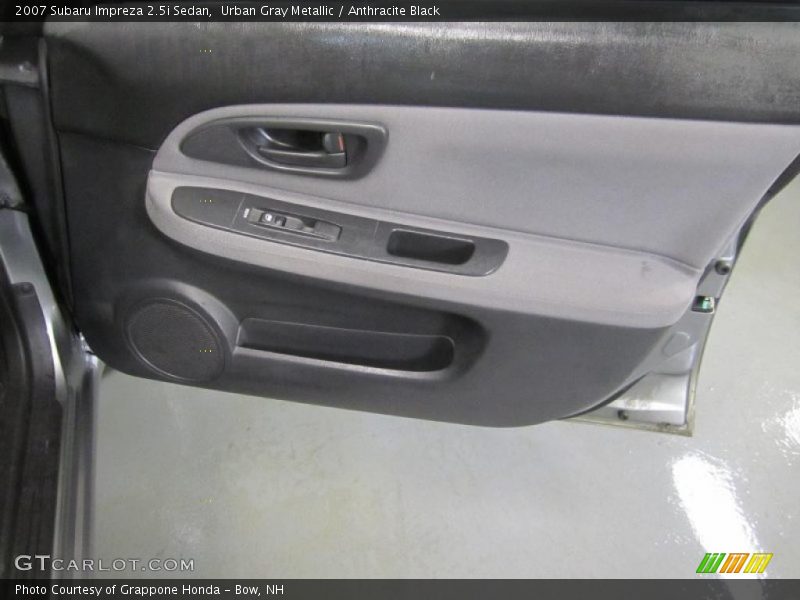 Urban Gray Metallic / Anthracite Black 2007 Subaru Impreza 2.5i Sedan