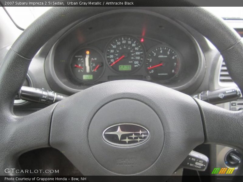 Urban Gray Metallic / Anthracite Black 2007 Subaru Impreza 2.5i Sedan